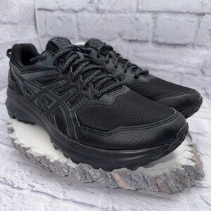 Asics Trail Scout 2 Running Shoes Mens Size 12 Black Hiking Sneakers 1011B181